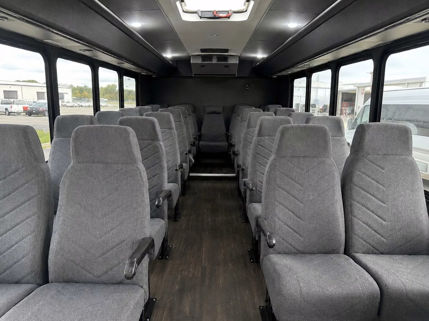 20 passenger minibus inside