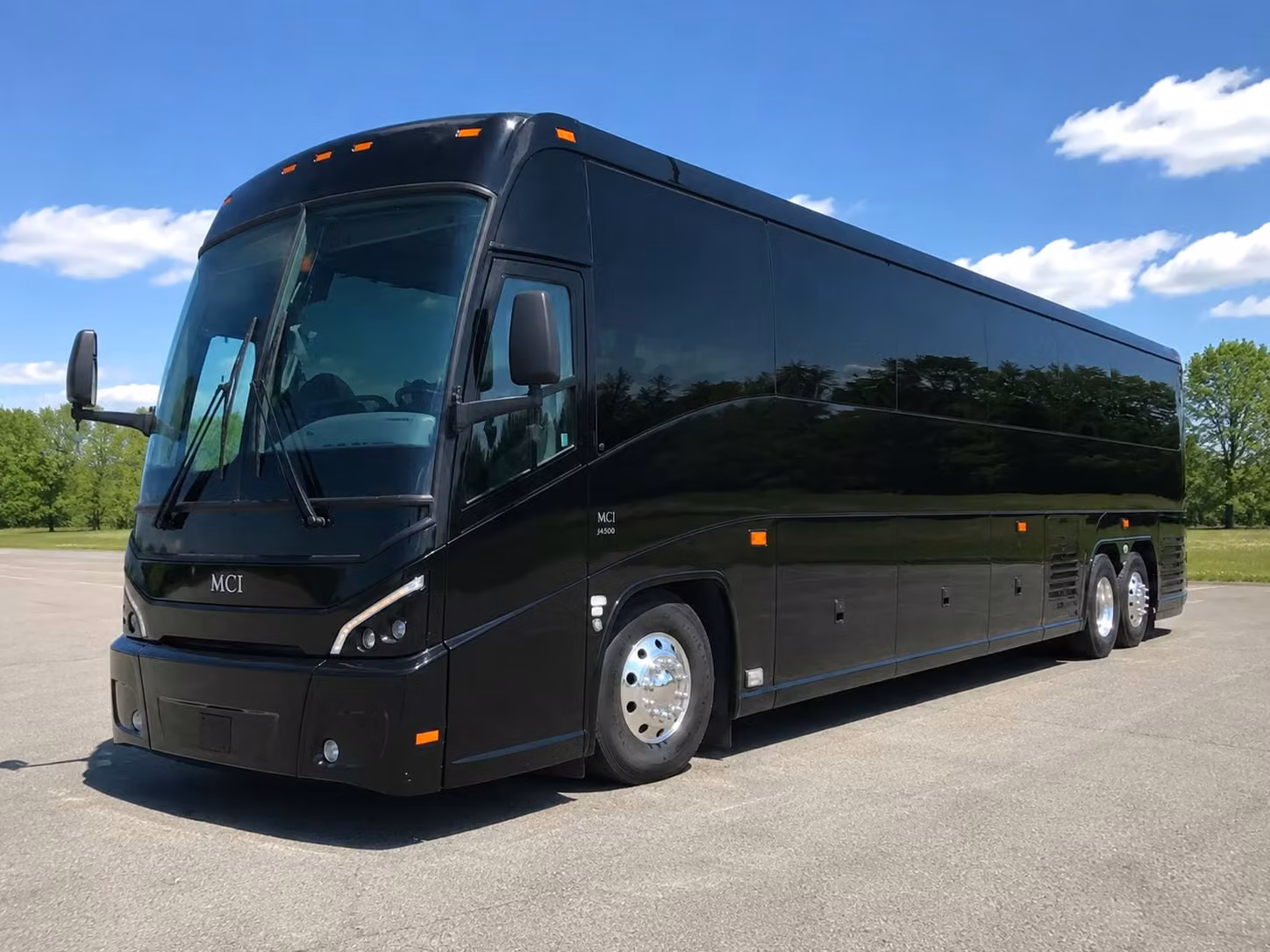 56 passenger charter bus
