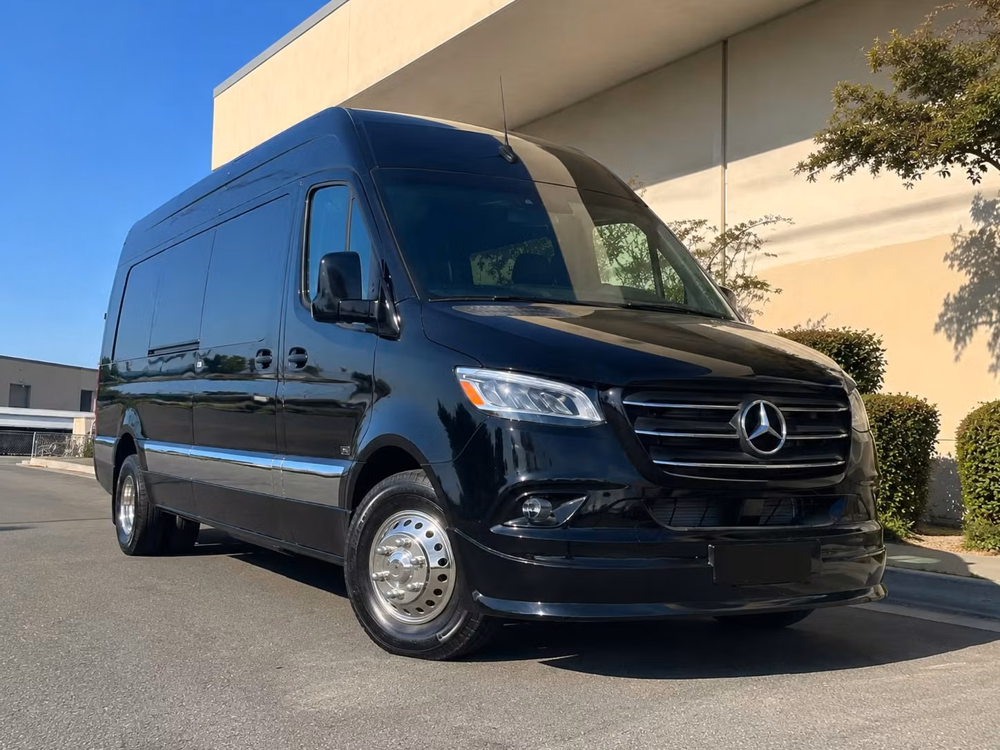 sprinter van with driver